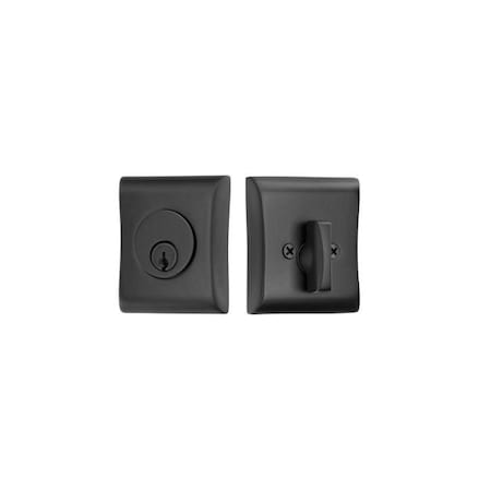 Emtek Flat Black Deadbolt 8475US19 8475US19